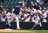 MLB: Detroit Tigers at Colorado Rockies