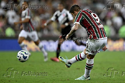 Partida entre Fluminense x Vasco válida pelo Campeonato Brasileiro 2025.