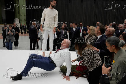 Brazil's President Luiz Inacio Lula da Silva visits France