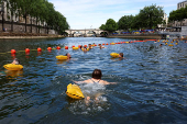 River Seine opens for public swimming at three sites in Paris