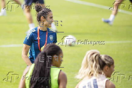 UEFA Women's EURO 2025 qualifier - Spain's training
