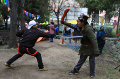 Bolivia descubre la Edad Media en un festival que combina la fantasía y con el realismo