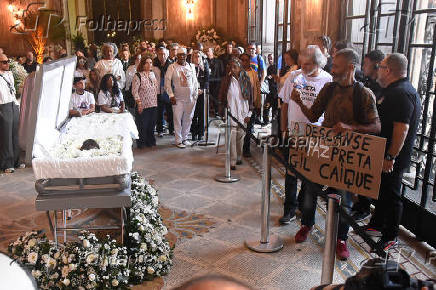 Velório da Preta Gil no Theatro Municipal