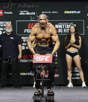 Weigh-ins for UFC FN 193 in Abu Dhabi