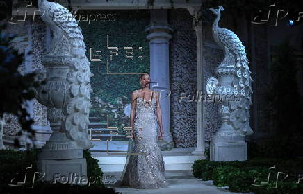 Falguni Shane Peacock - Pasarela - Semana de la Alta Costura de la India