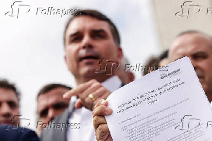 Coletiva de imprensa do PL sobre anistia