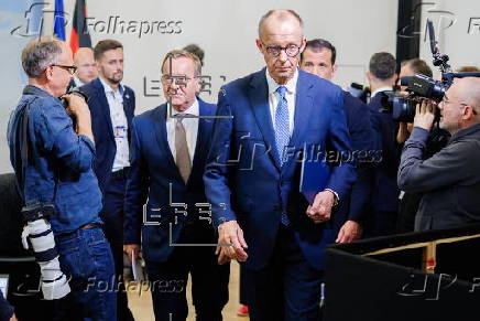 German cabinet meets at Defense Ministry in Berlin
