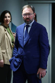 French PM and members of government attend a conference on public finances in Paris
