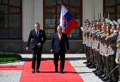 Hungarian PM Orban visits Slovakia