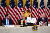 FIFA Task Force meeting in the East Room of the White House
