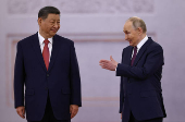 Russian President Putin and Chinese President Xi meet in Moscow