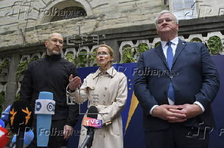 EU-Ukraine Foreign Ministers' meeting in Lviv, western Ukraine