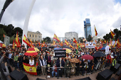 Manifestación 'Por la dignidad de España. Sánchez dimisión, elecciones ya' en Madrid