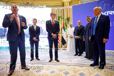U.S. President Trump visits the UAE