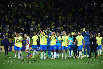 Brasil e Paraguai pelas Eliminatórias da Copa do Mundo de 2026