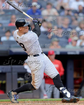 MLB: Los Angeles Angels at New York Yankees