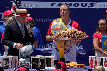 2025 Nathan's Famous International Hot Dog Eating Contest in New York City