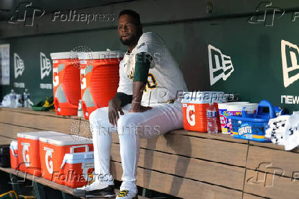 MLB: San Francisco Giants at Athletics