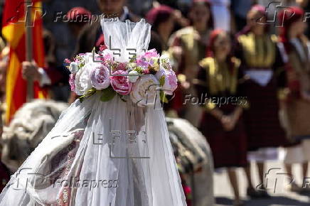 Traditional St. Peter's day wedding in Galicnik
