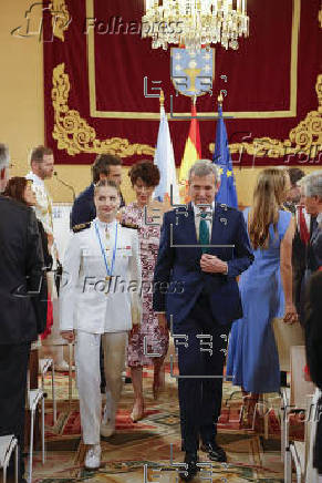 La princesa Leonor recibe la Medalla de Oro de Galicia