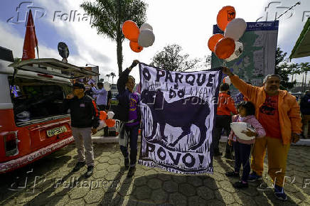 Ato contra privatização do Parque da Cidade em São José dos Campos