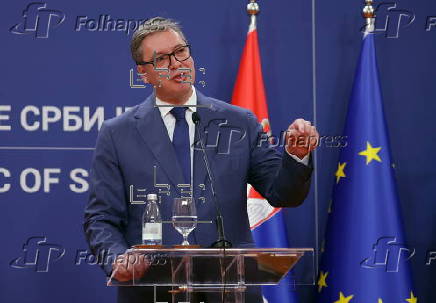 Austria's Chancellor Christian Stocker visits Serbia