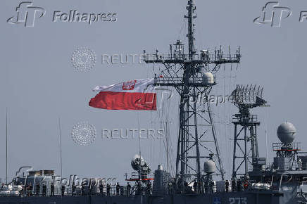Poland holds military parade and naval show on Armed Forces Day