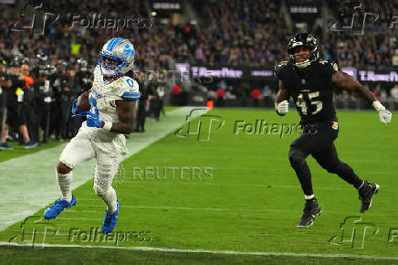 NFL: Detroit Lions at Baltimore Ravens