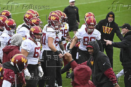 Entrenamiento Washington Commanders