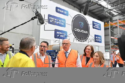 Australian Opposition Leader Dutton campaigns in New South Wales' Hunter region