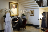 People sign condolence book at Vatican embassy in Bangkok following Pope Francis's death