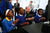Prince of Wales visits Mentivity in London