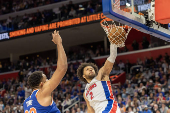 NBA: Playoffs-New York Knicks at Detroit Pistons