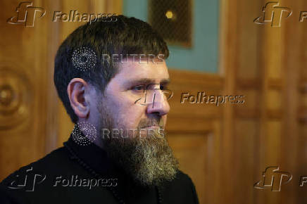 Russian President Putin meets Chechen leader Kadyrov in Moscow