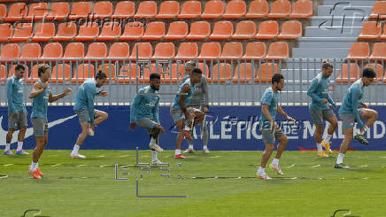 Entrenamiento del Atlético de Madrid