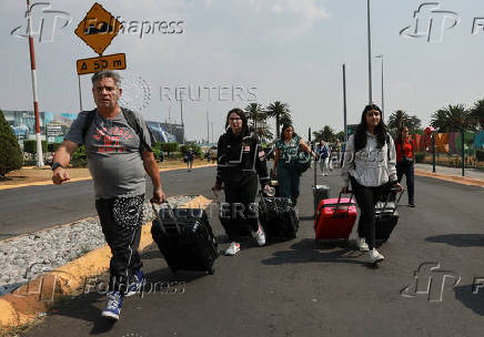 Protest of National Coordination of Education Workers (CNTE) in Mexico City