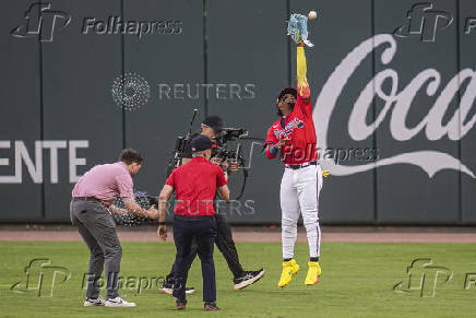 MLB: San Diego Padres at Atlanta Braves