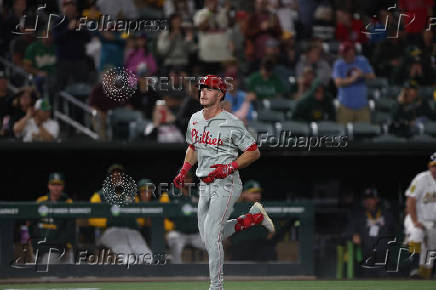 MLB: Philadelphia Phillies at Athletics