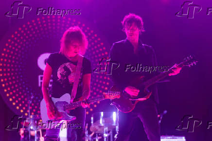 The Pretenders durante show em São Paulo