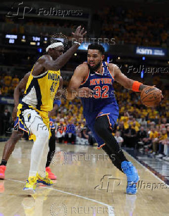 NBA: Playoffs-New York Knicks at Indiana Pacers