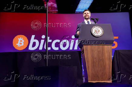 U.S. Vice President JD Vance speaks at Bitcoin conference in Las Vegas