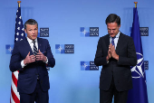 NATO defence ministers meeting in Brussels