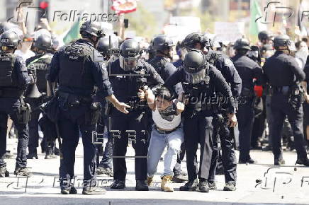 National Guard deployed by President Trump as anti-ICE protests continue in Los Angeles