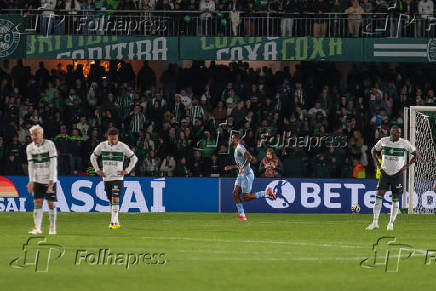 Partida do Campeonato Brasileiro entre Coritiba X Paysandu