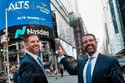 World Liberty Financial and ALT5 Sigma at the Nasdaq Market, in New York