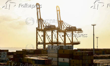 Container Terminal in Bremerhaven