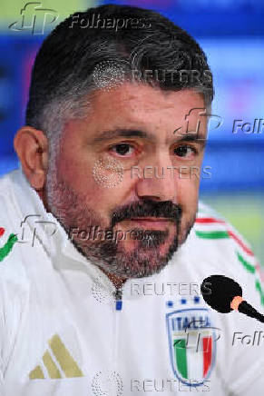 Gennaro Gattuso first training session with Italy