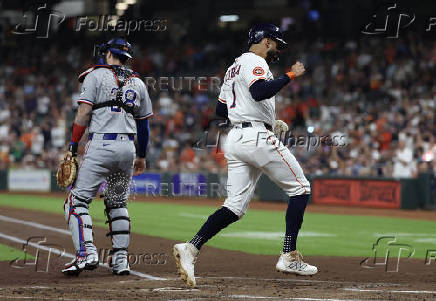 MLB: Texas Rangers at Houston Astros