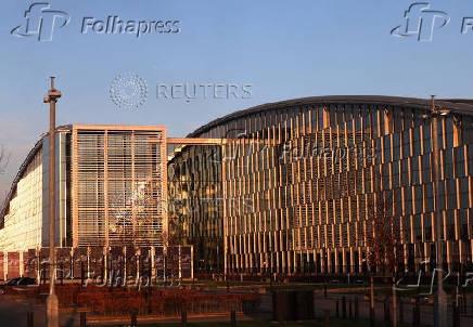View of NATO headquarters in Brussels