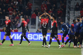Partida do Campeonato Brasileiro Serie B entre Athletico PR e CRB